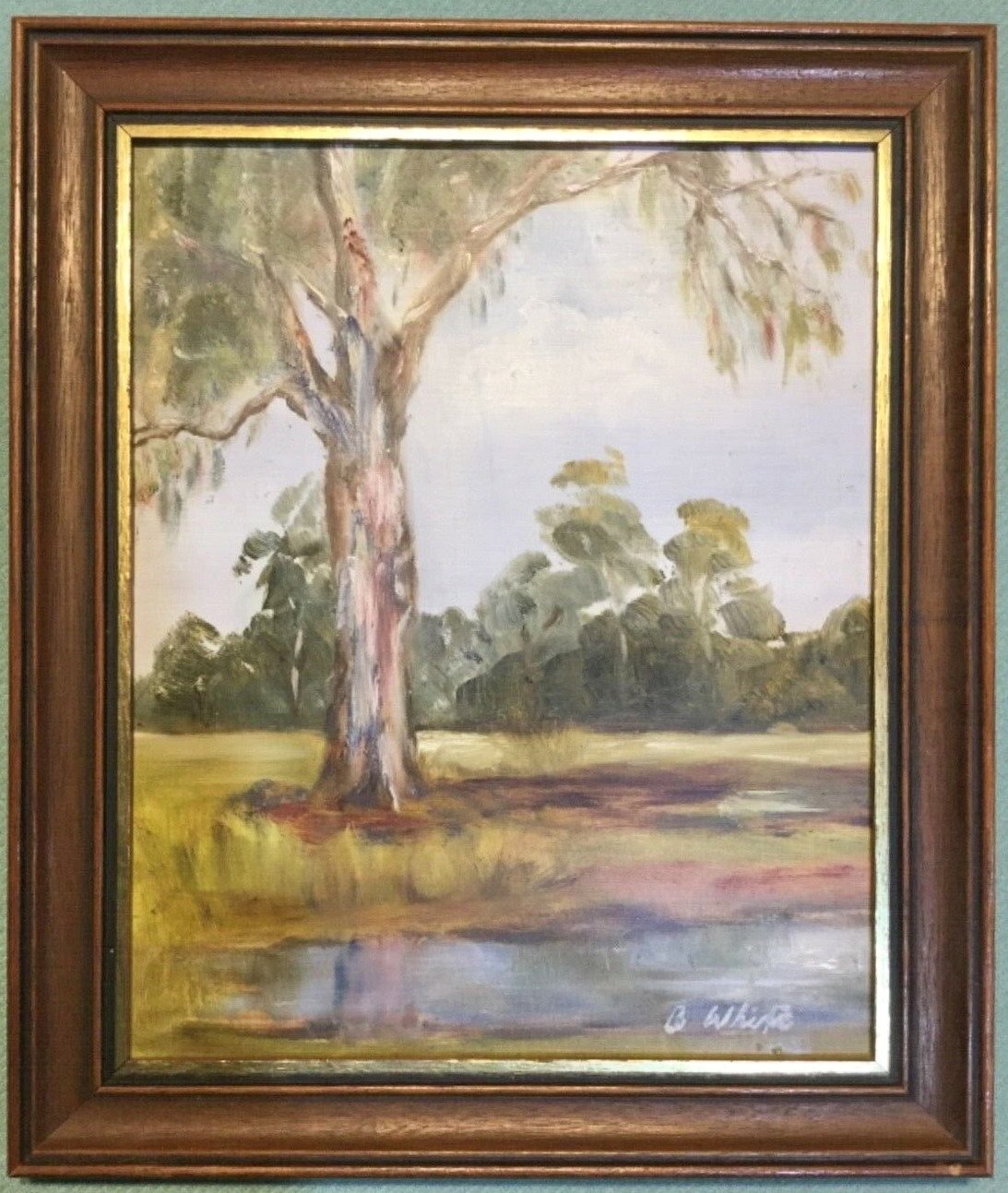 H.A.G Heerings Framed Landscape Oil Painting — Hatherley Fine Art